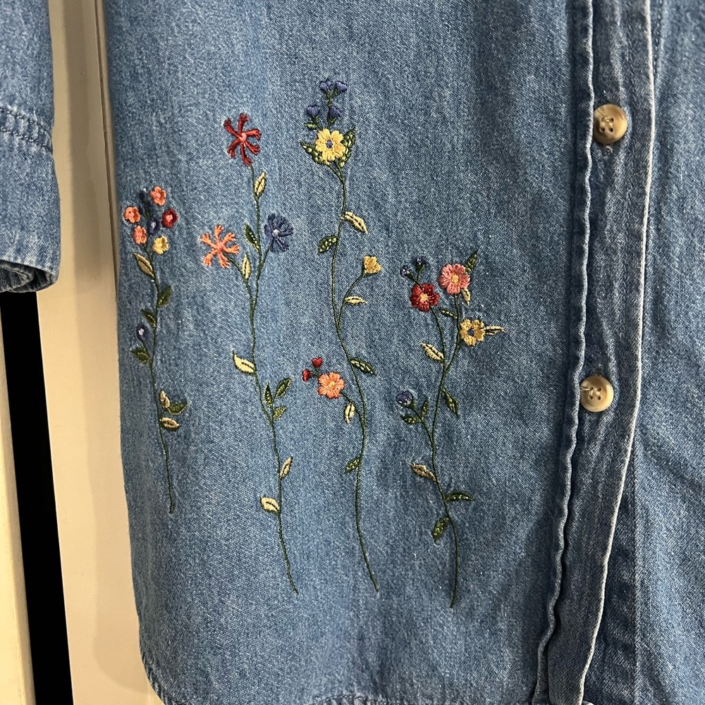 Vintage Denim Button Down - Picture 3 of 3